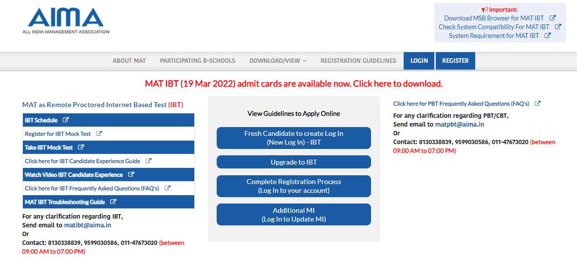 MAT Mock Test 2022 Practice Free Online Mock Tests